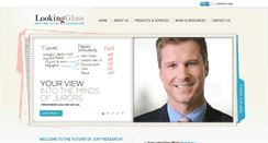 Desktop Screenshot of lookingglassjuries.com