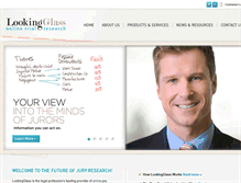 Tablet Screenshot of lookingglassjuries.com